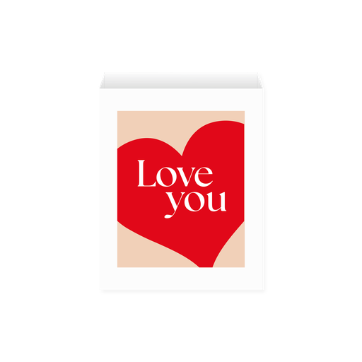[1000006] Sleeve - Housse crème à mains I Love You